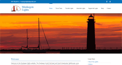 Desktop Screenshot of muskegonlights.org