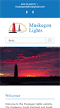Mobile Screenshot of muskegonlights.org